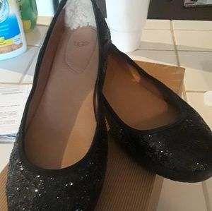 Ugg sparkly flats